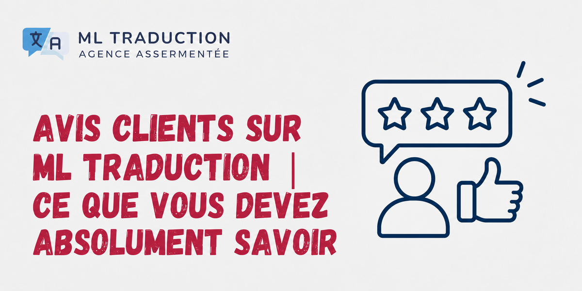 Avis clients sur ML Traduction