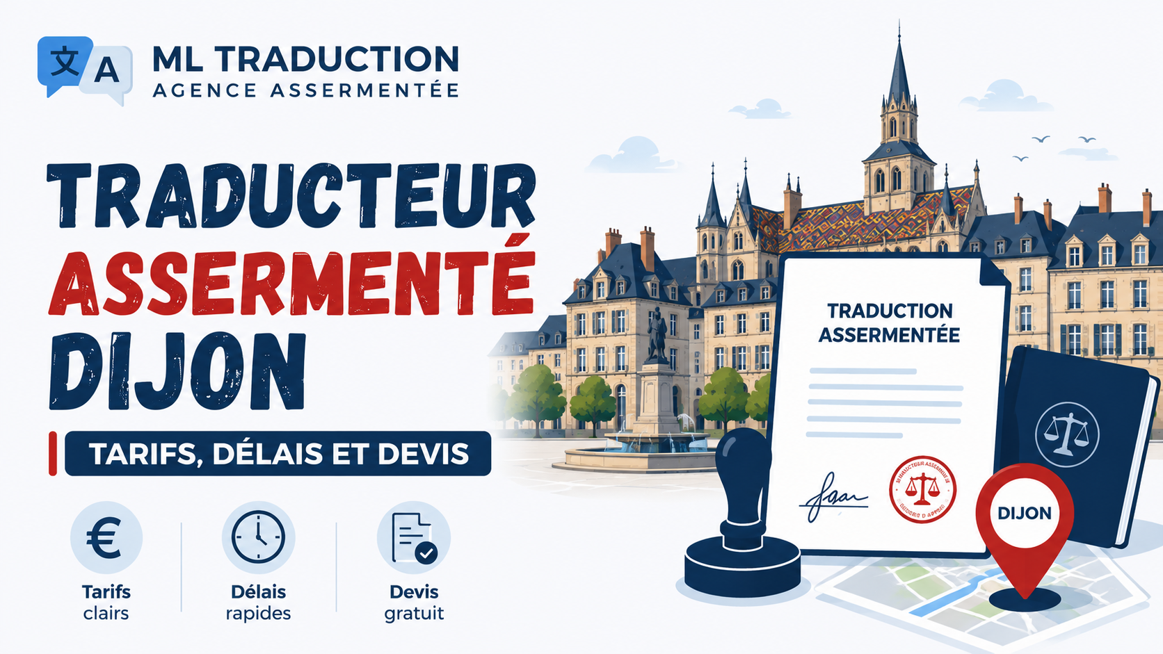 Traducteur assermenté dijon