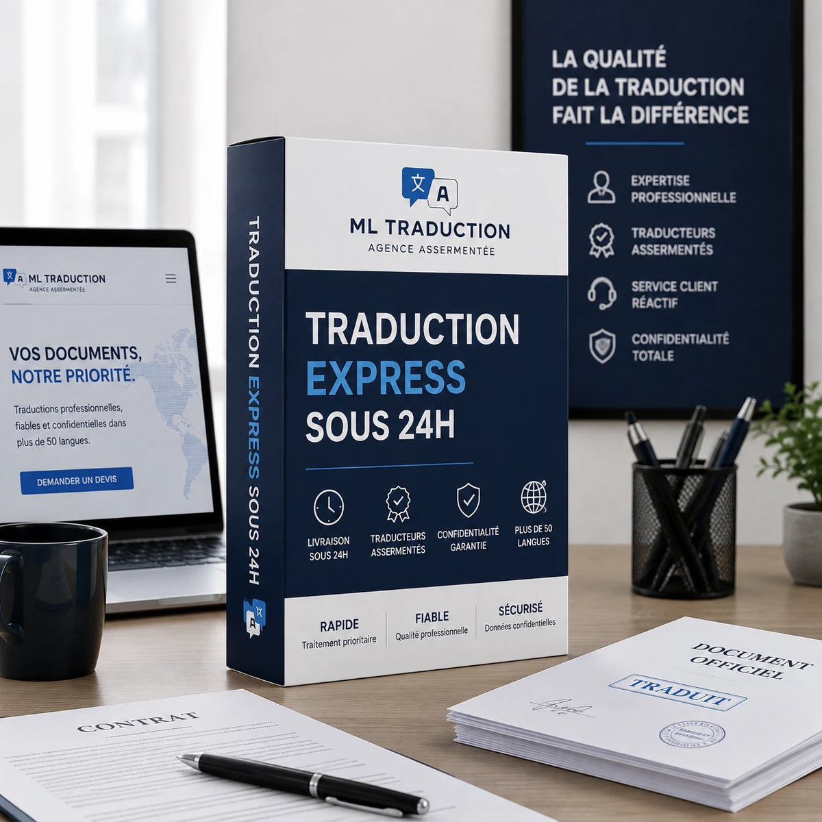 traduction assermentée express sous 24h