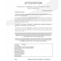 TRADUCTION ATTESTATION
