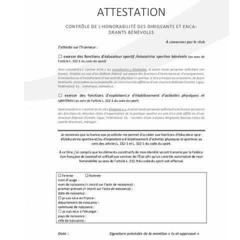 TRADUCTION ATTESTATION