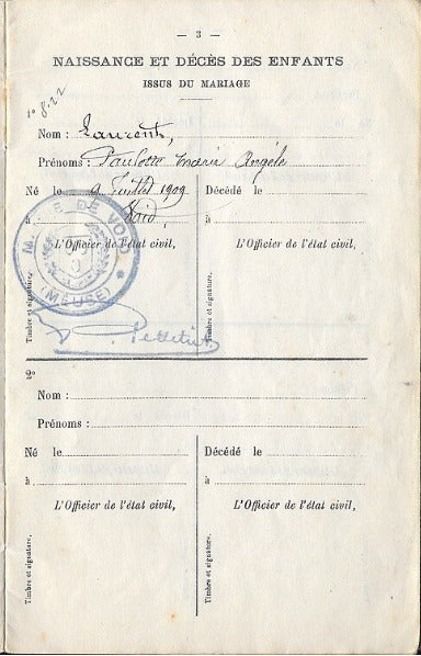 traduction assermentée livret de famille