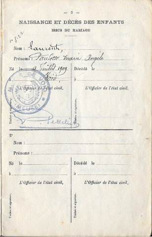 traduction assermentée livret de famille